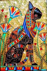 Купити Діамантова мозаїка з повним закладенням полотна Клеопатра  в Україні