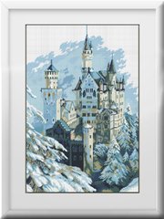 Купить 30129 Зимний замок Набор алмазной живописи  в Украине