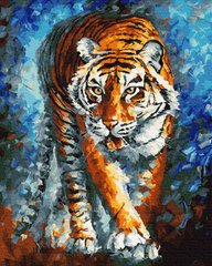 Купити Голодний тигр. Набір для розфарбовування по цифрам  в Україні