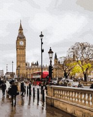 Купити Картина розфарбування по номерах Негода в Лондоні 40 х 50 см (без коробки)  в Україні