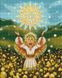 Алмазна мозаїка - Сонячна дівчина з голограмними стразами (АВ) ©yuji.rivera Идейка 40х50 см (AMO7539)