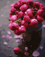 Купити Яскраво-рожева пишність. Набір для малювання картин за номерами  в Україні