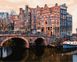 Чарівний Амстердам Розмальовка по цифрам, Без коробки, 40 х 50 см