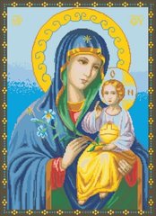 Купити 30533 Ікона Божої Матері Нев'янучий цвіт. Алмазна мозаїка (квадратні, повна)  в Україні