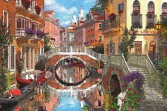 Купити Мозаїчна картина Алмазна вишивка Мальовнича Венеція  в Україні