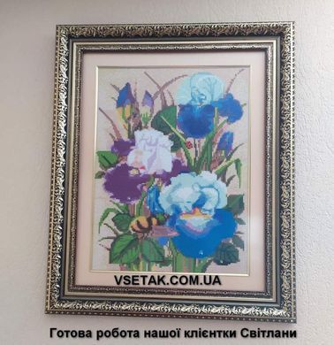 Купить Алмазная вышивка Яркие ирисы  в Украине