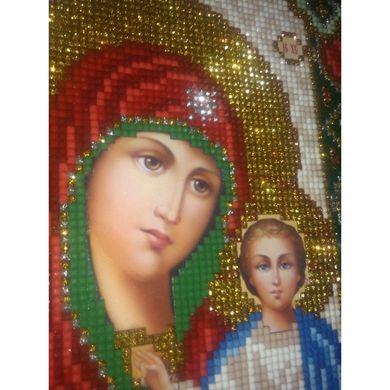 Купити Набір алмазної мозаїки Ікона Богородиця Казанська  в Україні