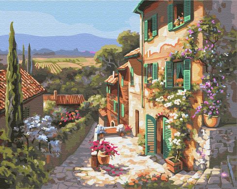 Купить Рисование картины по номерам Солнечная Сицилия  в Украине