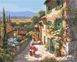 Рисование картины по номерам Солнечная Сицилия, Без коробки, 40 х 50 см