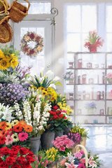 Купити Набір алмазної мозаїки. Квітковий магазин  в Україні