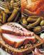Вкус традиций Алмазная вышивка Квадратные стразы 40х50 см с голограммными оттенками На подрамнике