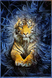 Тигр – Сила, влада, успіх… Діамантова мозаїка 60 х 40 см, Ні, 60 х 40 см