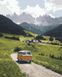 Картина за номерами Дорога в Альпи, Без коробки, 40 x 50 см