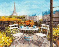Купить Солнечное утро в Париже. Набор для рисования картин по номерам  в Украине