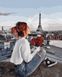 Картина за номерами без коробки На даху в Парижі, Без коробки, 40 х 50 см