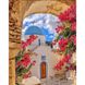 Пейзажи Греции Алмазная мозаика На подрамнике 30х40 см, Да, 30 x 40 см