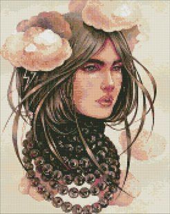 Купити Хмарливі думки &copy;lesya_nedzelska_art Мозаїчна картина за номерами 40х50 см  в Україні