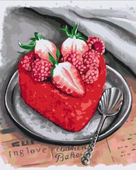 Купить Рисование цифровой картины по номерам Любовь на десерт © Anna Kulyk  в Украине