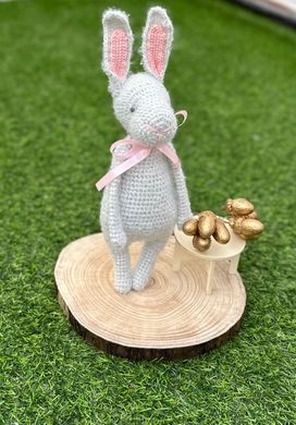 Кролик Ричард для вязания игрушки крючком Амигурами