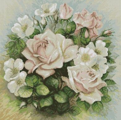 Купить Набор для алмазной вышивки Дрим Арт Пастельные розы  в Украине