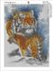 Мозаїчна картина Алмазна вишивка Сім'я тигрів, Ні