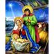 Рождество Христовое Набор для алмазной картины На подрамнике 40х50, Да, 40 x 50 см