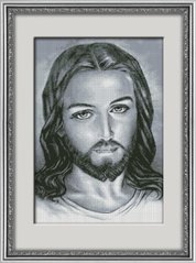 Купить 30091 Иисус Набор для рисования камнями(квадратные, полная)  в Украине