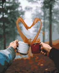 Купити Романтика в лісі Картина за номерами (без коробки)  в Україні