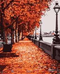 Купить Разрисовка по номерам картина Осень в Лондоне  в Украине