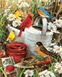Цифровий живопис, картина без коробки Кольорові птахи, Без коробки, 40 х 50 см