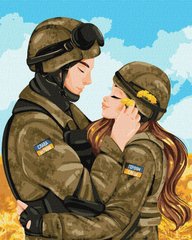 Купити Набір для малювання по цифрам Ідейка Кохання переможе ©krizhanskaya 40 х 50 см  в Україні