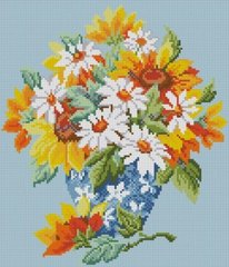 Купити 30644 Квіти сонця. Алмазна мозаїка (квадратні, повна)  в Україні