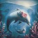 Морская прогулка ©Elena Schweitzer Алмазная мозаика круглыми камушками На подрамнике 40х40 см