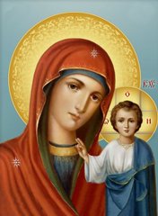 Купити Алмазна вишивка Ікона Божої матері  в Україні
