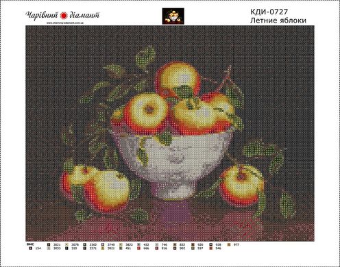 Купити Діамантова мозаїка з повним закладенням полотна Літні яблука худ. Trisha Hardwick  в Україні