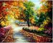 Купити Алмазна мозаїка 40х50 Красива осінь  в Україні