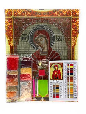 Купити Алмазна мозаїка 30х40 Ікона Семистрільна  в Україні