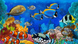 Алмазная мозаика Красота подводного мира, Нет, 70 x 40 см