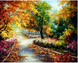 Алмазна мозаїка На підрамнику 40х50 Красива осінь